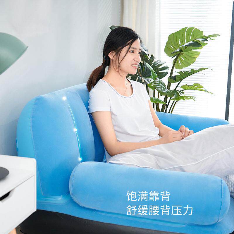 户外懒人沙充床气发网沙红榻榻米EUX卧室小发成人
