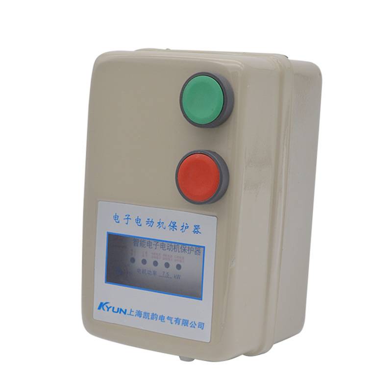 电机过载缺相保护器磁力软启动器电磁起动开关三相380V7.5KW马达