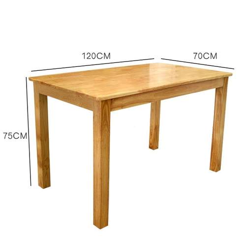 W8实木餐凳餐快木餐小吃店早F77MJSSJ餐店面馆桌椅店组桌合家用原