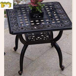 户外椅台茶几铸铝庭院露茶天休闲别墅室外花园露院子阳台桌L 2035