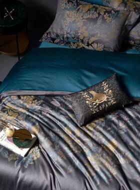 L2anBo兰博全棉r纯棉AJX10支长绒马棉匹棉四件套高端轻奢床上用品