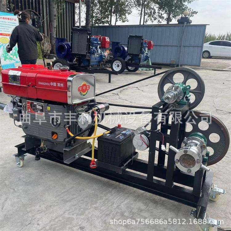 流动摆摊康油乐果JKI机柴爆膨米化花化机面粉杂粮双机头膨机