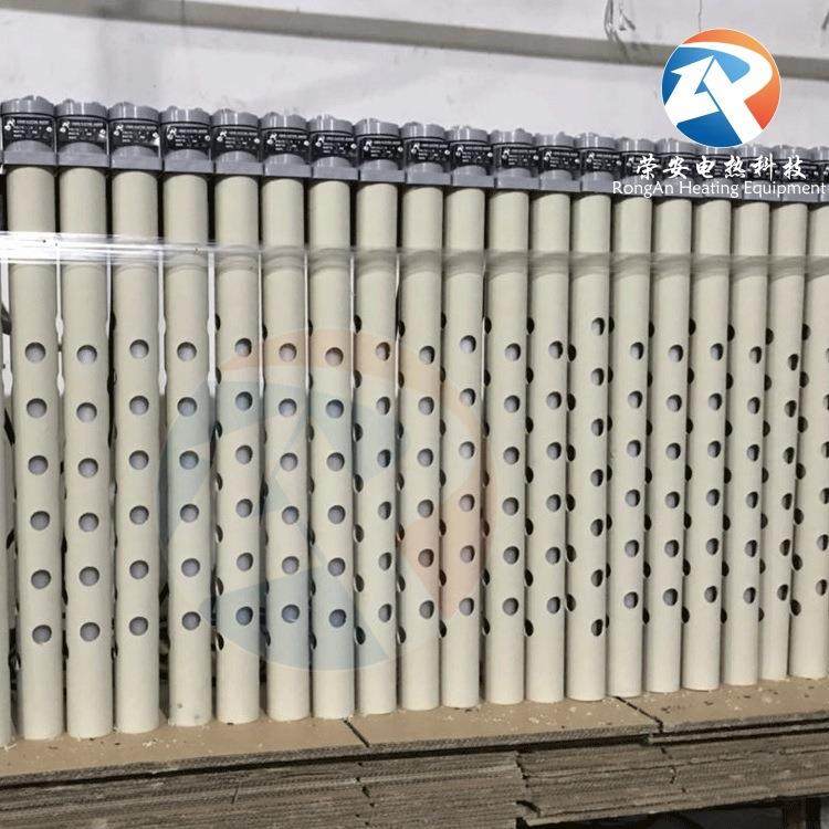 石发热英管电镀220V工业加热棒镀铬酸耐碱腐IXW蚀石英加热管