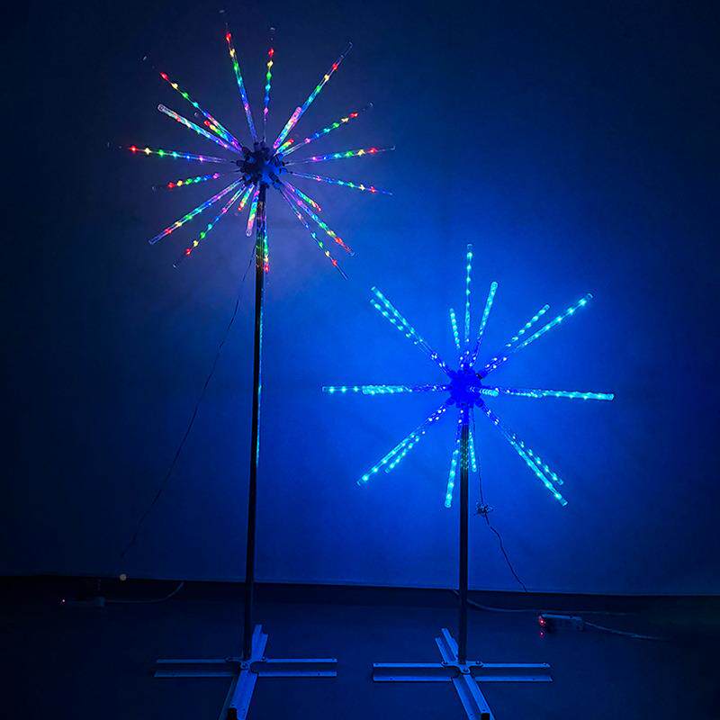 LED观亮化景礼花灯防水花P氛围灯数码流无品牌/星管手园机AP控制
