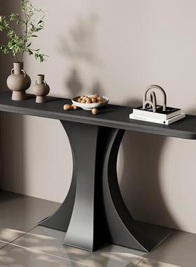 板新案款轻奢岩玄关桌酒店别墅客ZG-80946厅入户靠墙端景台术艺创