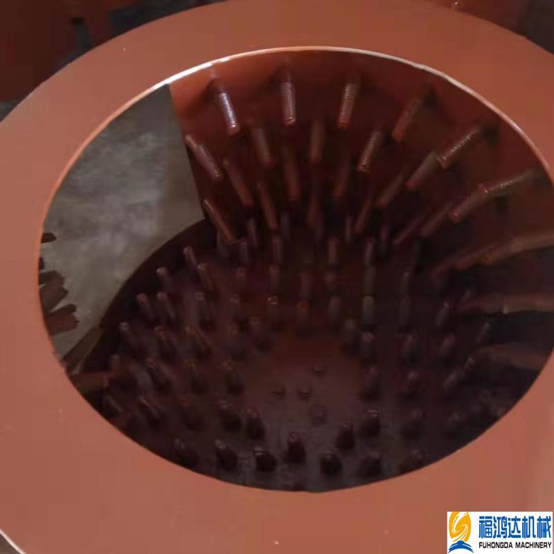 羊头羊蹄脱毛机型号十径式八公分羊蹄直径800打毛机滚筒羊内蹄去