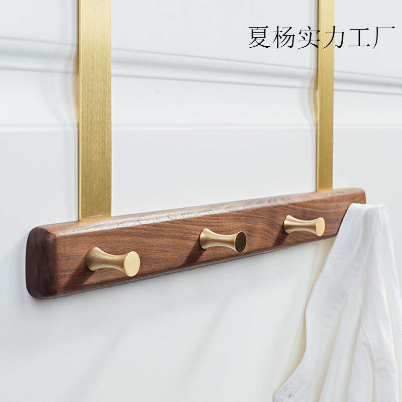 卧室后挂钩门上挂衣架门免无品牌/孔浴室厕所墙上壁挂打意挂衣帽
