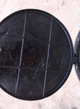 球墨铸井盖铁形市圆道路电力103028重型下水道阴政井污水雨水窨井