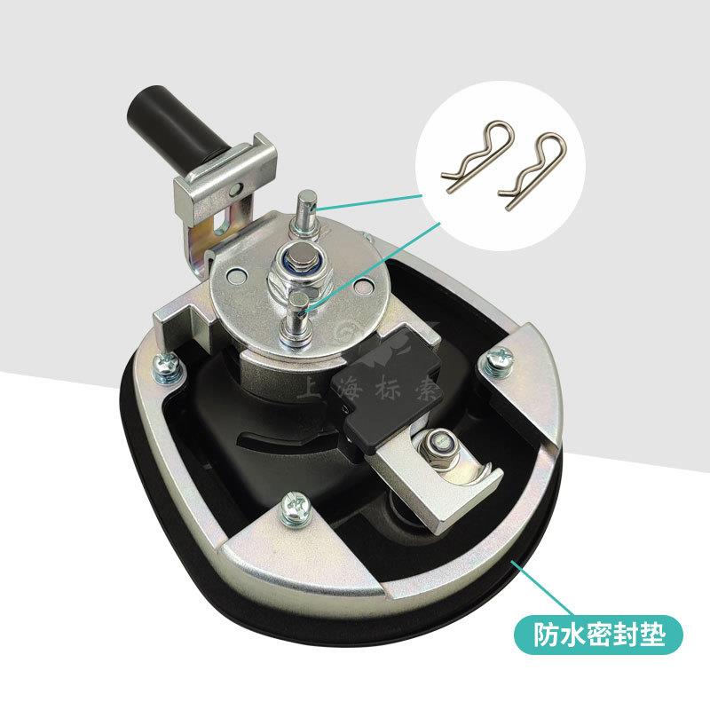BS832S-R1锁房车无品牌/鱼尾锁V仓门拖车T形把手压缩锁仪表箱工具