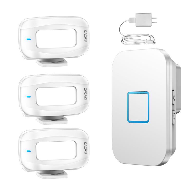 店铺分体欢迎光临感来应器进门商用提CXV无线迎宾人客叮咚送门铃