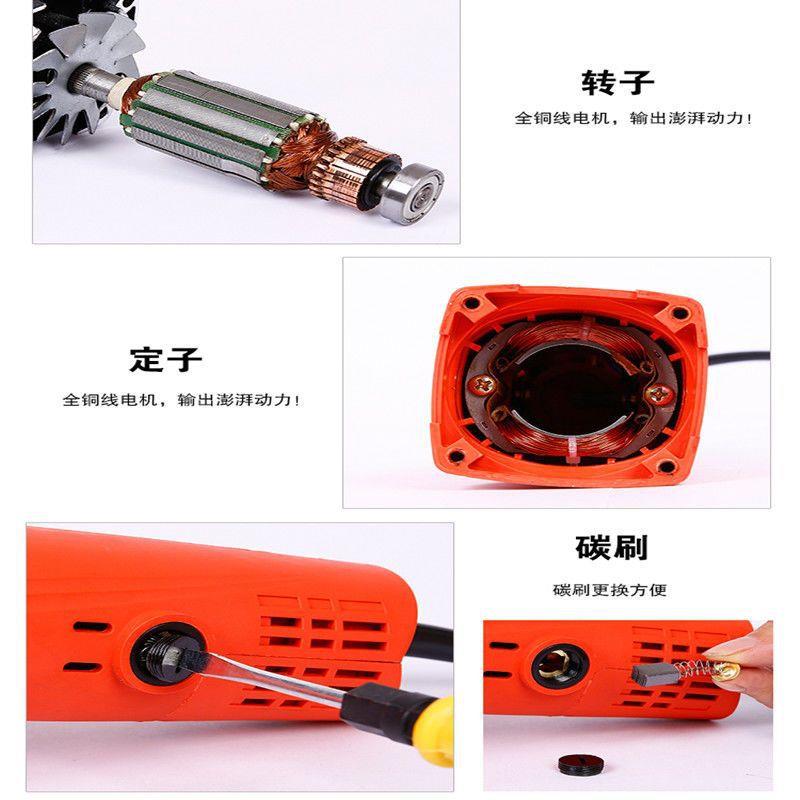 机多功用能角磨机打UEK打磨机磨光机抛光蜡瓷砖切割机家手砂轮工