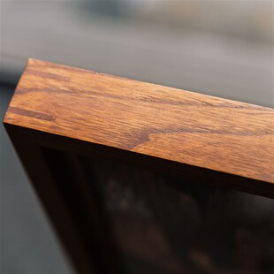 双面水曲柳实木手工拼图框想象之K地适配50X70cm