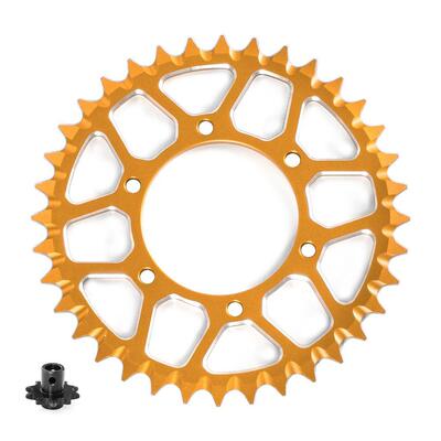 LOSI 1/4 Promoto-MX 电动摩托车 链条齿轮 前齿轮 10T+后齿轮36T