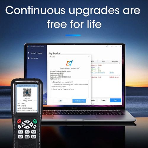 新款英文版icopyX100爱拷贝IDIC读写器门禁电梯卡复制机手机解码