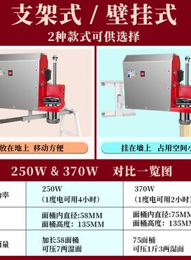 包邮商用电动饭店压面机小型多功能家用自动饸饹机子饸饹小功率面