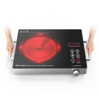 WABK电陶炉家用跨境欧规美规电热炉厨房电器大功率hotplate英文