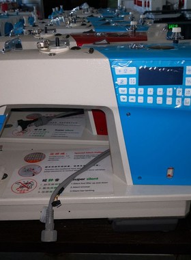 电脑平缝 双步进电脑车静音剪线花样米粒缝纫机sewing machine