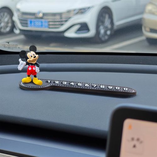 临时停车电话牌汽车移车女士数字手机留号器车内创意挪车号码车上