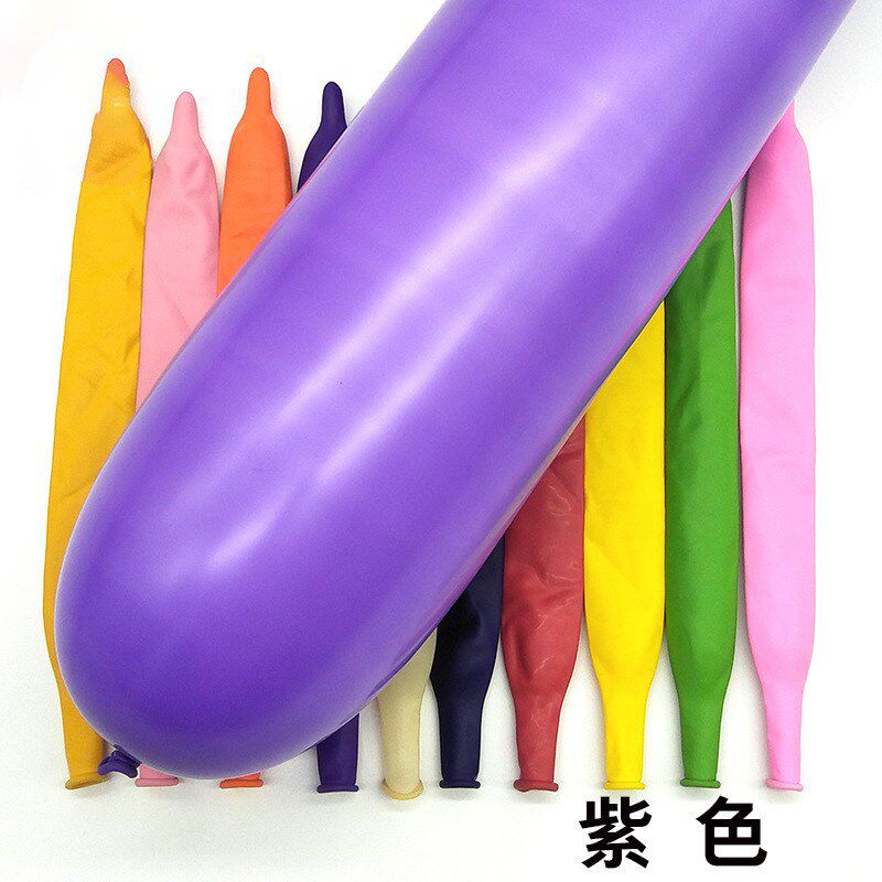 660魔术长条气球加厚加粗气球巨型玫瑰花编织动物造型地推小礼品