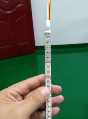 橱柜灯用2835双色温灯带 240灯/M 24V RA80 恒功率22W/路暖白正白