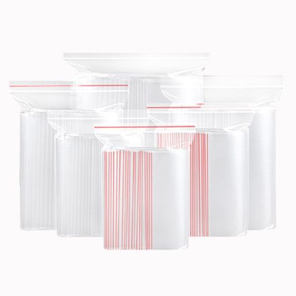 红柚12丝PE自封收纳防潮包装封口分装袋13号38*53cm足100个/包