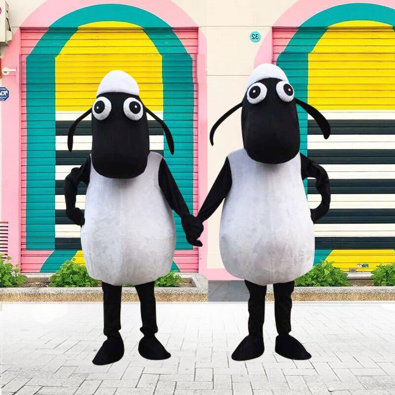 小羊卡通人偶服装成人行走服饰动漫玩偶公仔服道具表演头套人物