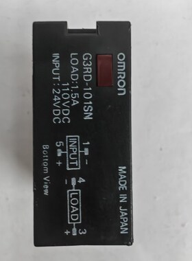 G3RD-101SN  G3RD101SN G3RD 101SN 1.5A 110VDC 24VDC固态继电器
