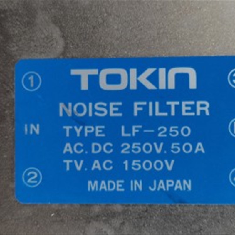 日本TOKIN滤波器 LF-250   LF250 单相50A 1500V NOISE FILTER