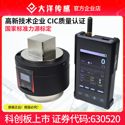 大洋扭矩扳手检定仪扭力测试仪数显液晶扭矩拧紧力测试手持校准仪