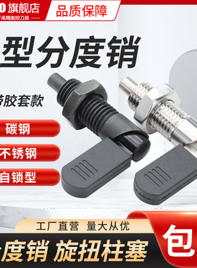 把手旋钮柱塞L型分度销GN612弹簧定位销止动伸缩插销SPXVB/SPXVBK