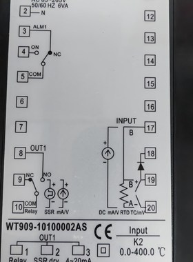 WT909-10100002AS WT909-30100002AS WT909-20100002AS WTG99温控