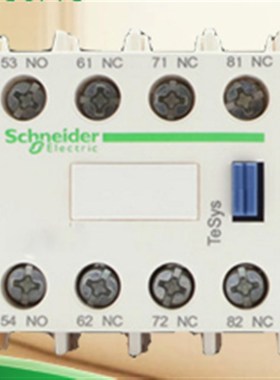 电梯交流接触器 正装辅助触头触点模块 LADN22C 两开两闭原装全新