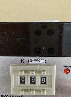 MF48C BKCAUTO温控表 MF-48C 220V 48*48拔码数显温控仪E5C4同款