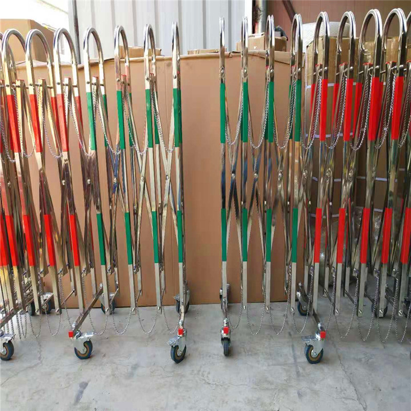 不锈钢伸缩围栏可移动交通护栏幼儿园围挡加厚安全施工隔离防护栏,金属材料及制品,金属丝/绳/缆,淘宝优惠券,粉丝福利购,淘宝优惠卷