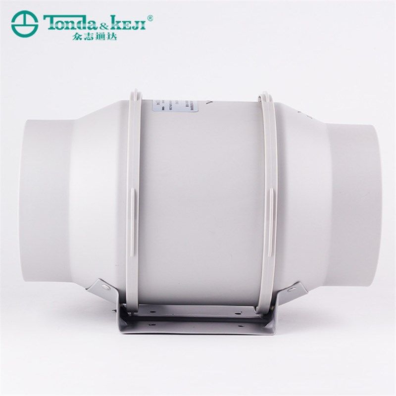 众志通达圆形管道风机4寸超静音强力抽送风机换气扇排气扇TD-100S