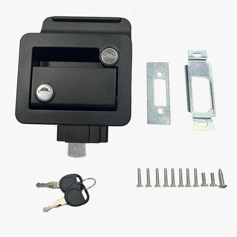 房车改装锁柜门拉手锁吊柜抽屉锁轮船游艇锁免钥匙木柜锁五金配件