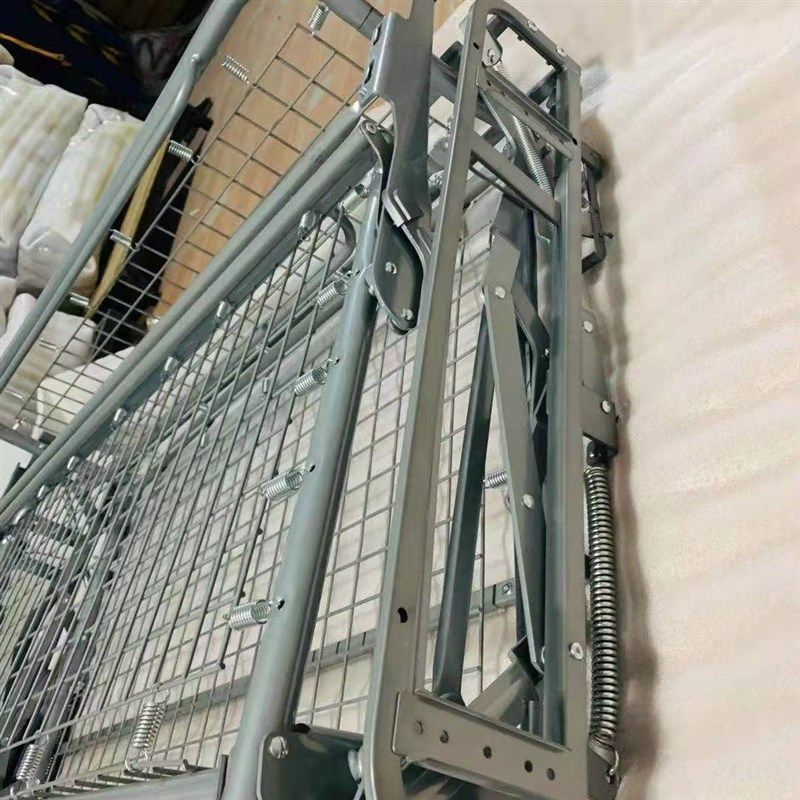 多功能沙发床架全铁n网三折铁架折叠两用办公室双人酒店沙发床铁