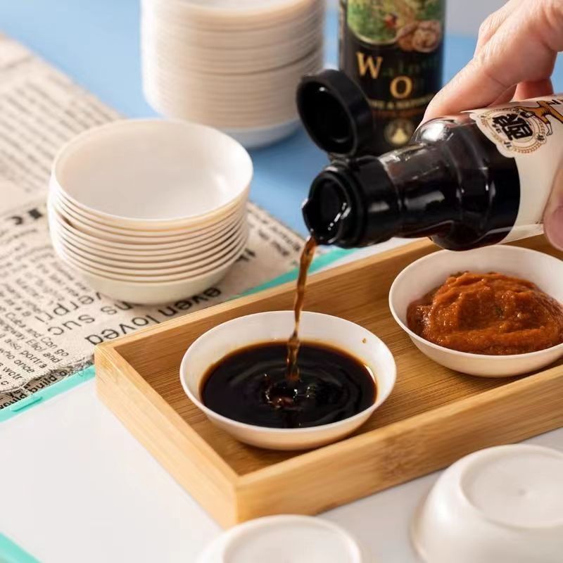 稻壳醋碟酱料碟户外家用整箱批发