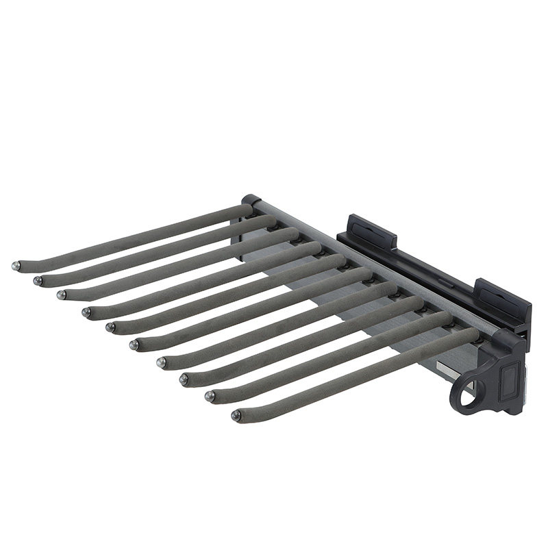 衣柜顶装双排单排侧装阻尼缓冲z西裤抽侧装推拉裤架多功能伸缩裤