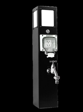 户外庭院水电灯一体桩景观花园营地防雨10JA16A插座立柱房车水电