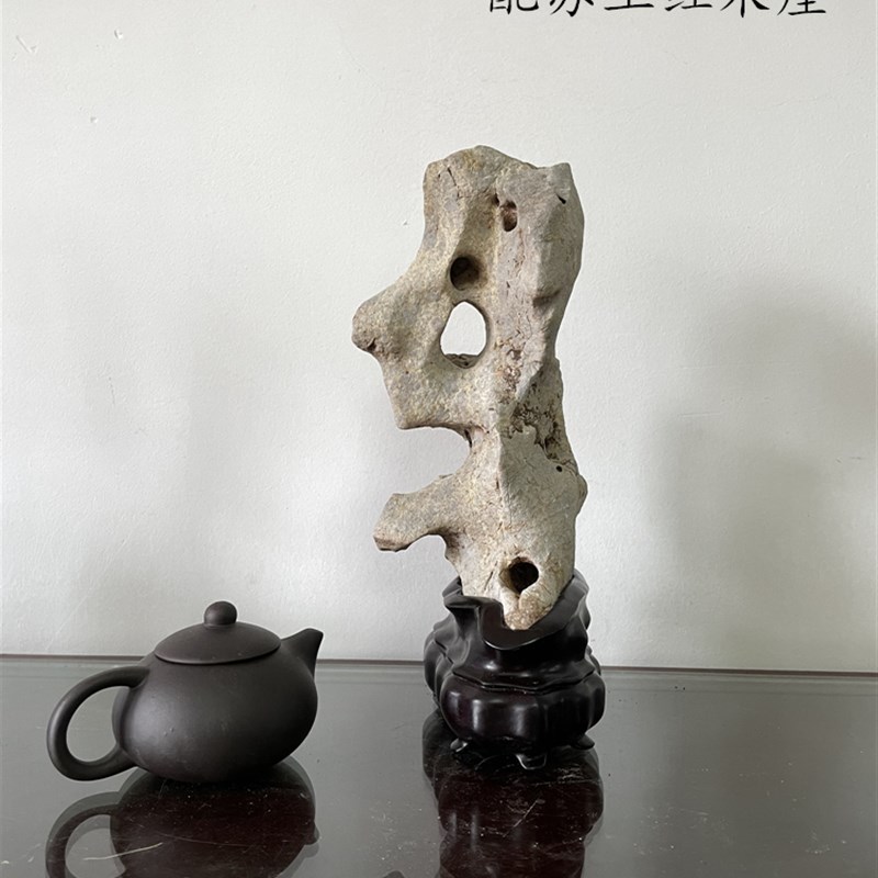 传统奇石天然精品原石观赏石案头清供G文房小摆件太湖石盆景太湖