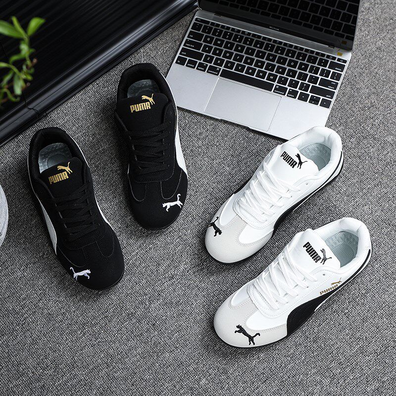 2025夏季新款男鞋轻便百搭x板鞋薄款轻便透气运动鞋黑白休闲鞋子