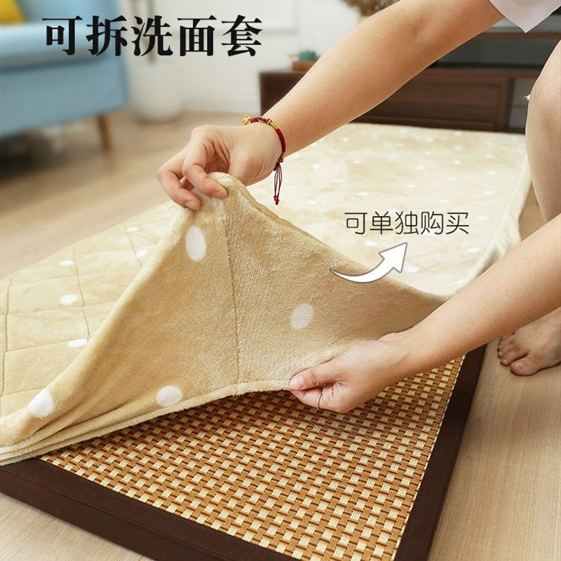 日式折叠地垫加厚四季爬行垫办公室午睡垫卧室阳台地板Y垫打地铺
