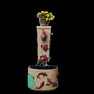 庭院拖把b池阳台洗手台一体墩布池花园浇花落地水栓户外立柱洗手