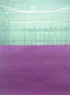 2000ml量杯 计量杯 毫升杯 刻度杯 高透明 防酸耐高温 PC聚碳酸酯