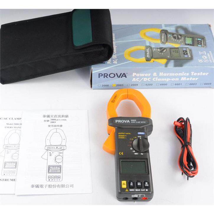 台湾B&WPROVA2003大电流钳表 AC/DC钳表 PROVA-2003