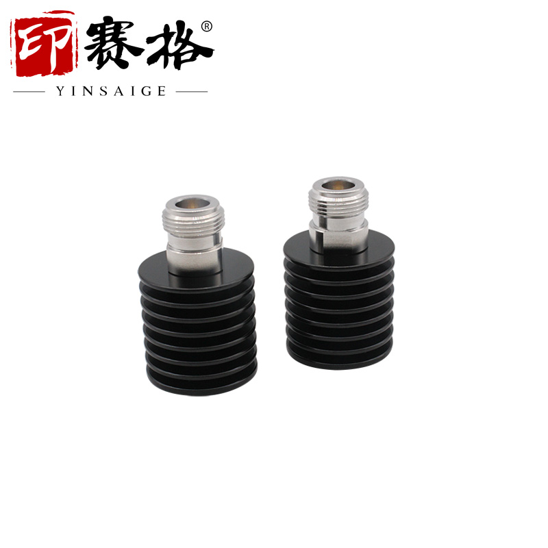 N母头大功率10W同轴负载带散热片 N-KR-10W母头终端电阻50欧姆6G