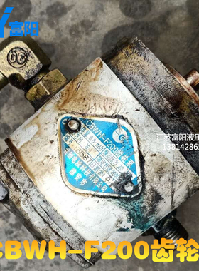 CBWH-F200齿轮泵 液压油泵 农机专用泵 共创电液科技有限公司