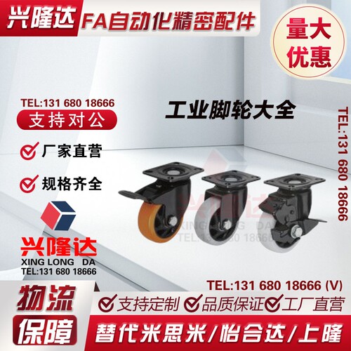 CBL11/CBK21/CDK02脚轮CDL01-d75/d100/d125/d40/d50/d63-P/U/N