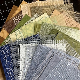 痛包背景纸素材纸扎包扎板贴装饰手帐特种纸网纱混合谷美摆拍素材